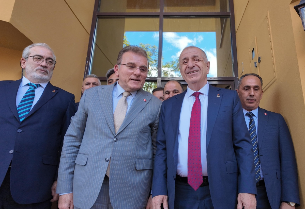 Özdağ'dan Adalet Partisi Genel Başkanı Öz'e ziyaret