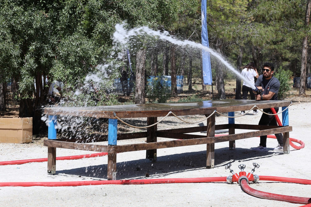Konya Büyükşehir Belediyesi'nden Gönüllü İtfaiyecilik Kampı