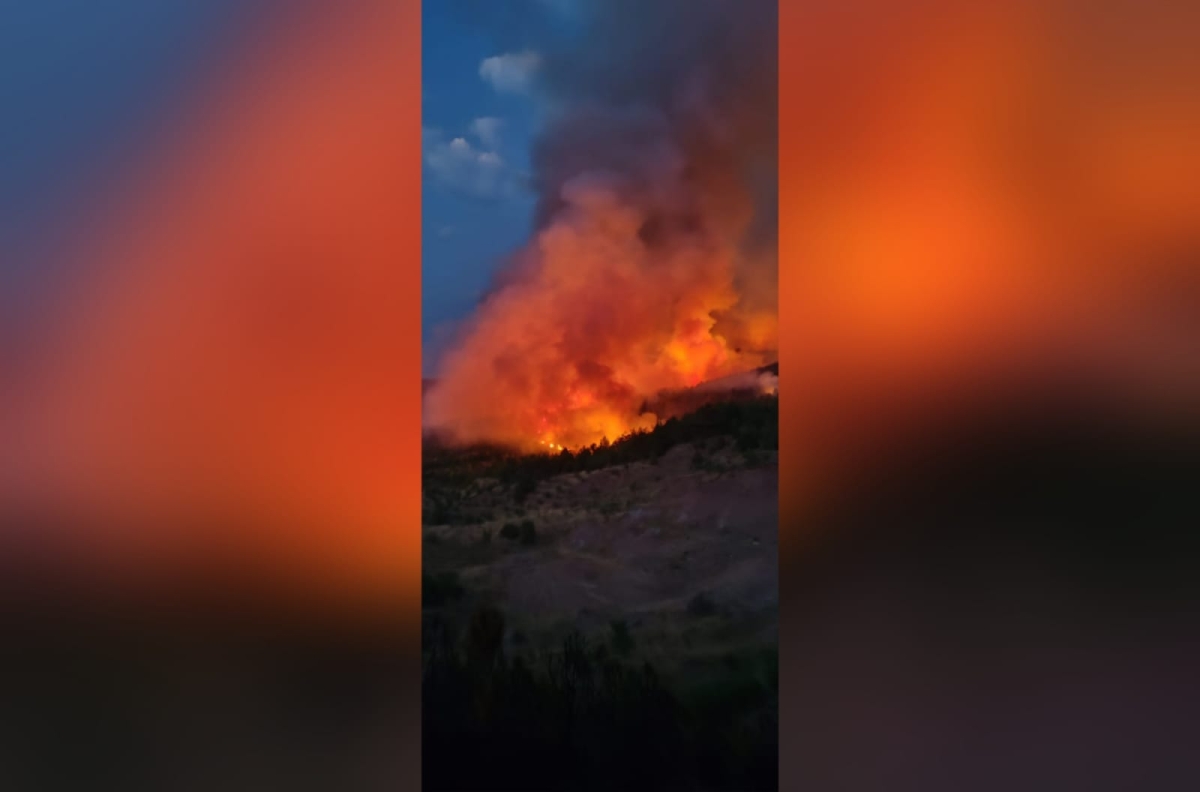 Karabük'teki yangın Keltepe Aladağ ormanlarına sıçradı