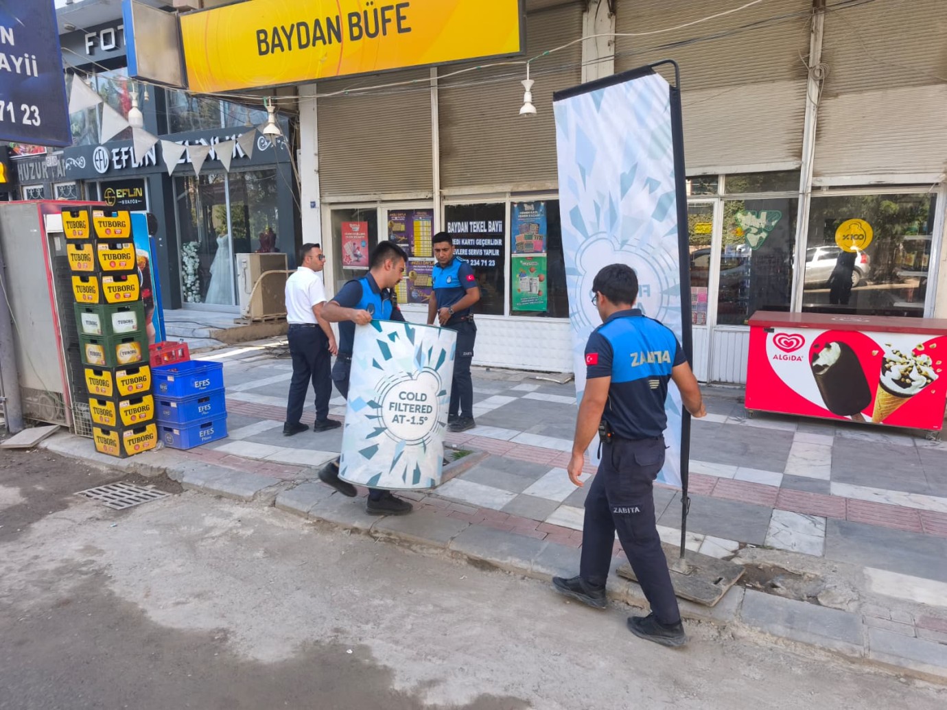 Suruç Belediyesi’nden Kaldırım İşgallerine Karşı Kararlı Mücadele