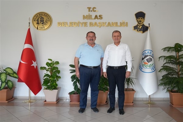 Başkan Seçer, Başkan Topuz’u makamında ziyaret etti