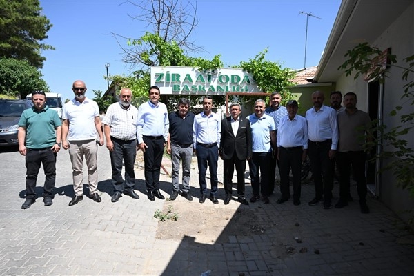 Başkan Ekicioğlu, Kırşehir Ziraat Odası'nı ziyaret etti