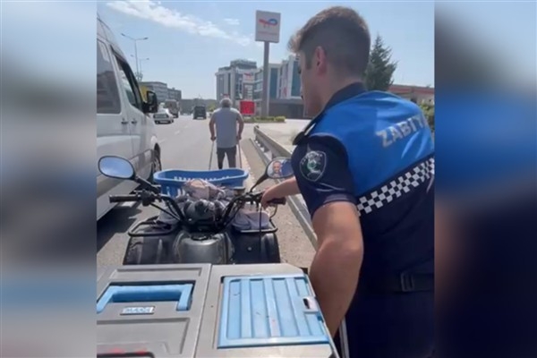 Çayırova’da zabıtadan ATV aracı bozulan özel bireye destek