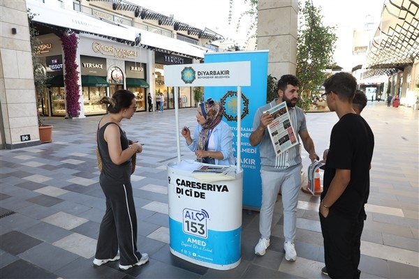 Diyarbakır'da AVM’lerde yerinde çözüm standı kuruldu