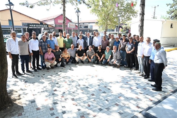 Başkan Başdeğirmen, Yeni Sanayi Sitesi esnafıyla buluştu