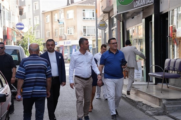 Başkan Sarıkurt, Kemalettin Mahallesi'nde incelemeler yaptı