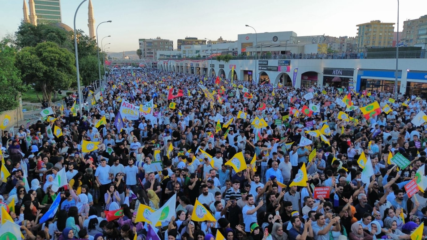 DEM Parti Urfa İl Örgütünden Barış Mitingine Katılanlara Teşekkür