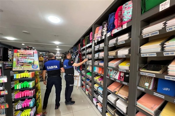 İnegöl'de zabıtadan kırtasiyelere denetim
