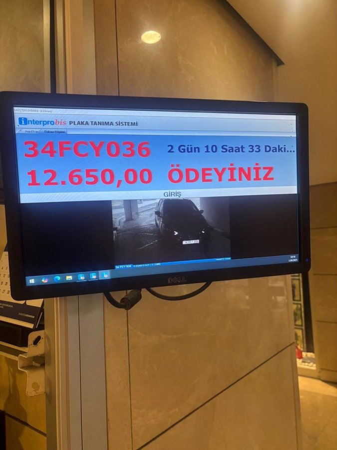 İstanbul’da AVM Otoparkında Dudak Uçuklatan Ücret: 12.650 TL