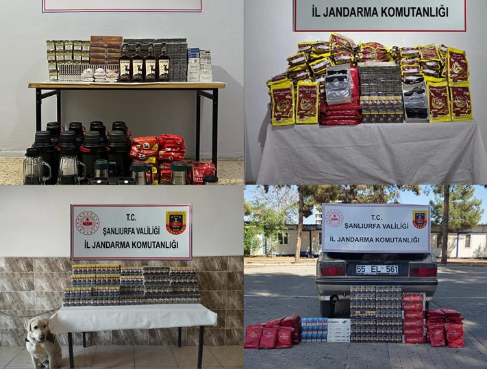 Şanlıurfa Jandarmasından Kaçakçılara Peş Peşe Darbeler