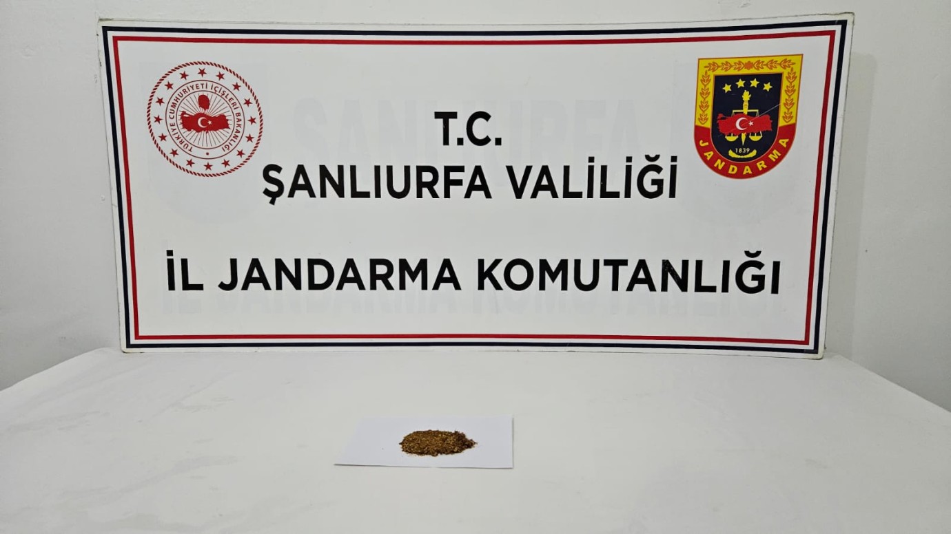 Şanlıurfa’da Jandarmadan Uyuşturucu Operasyonu: 4 Şüpheli Gözaltında
