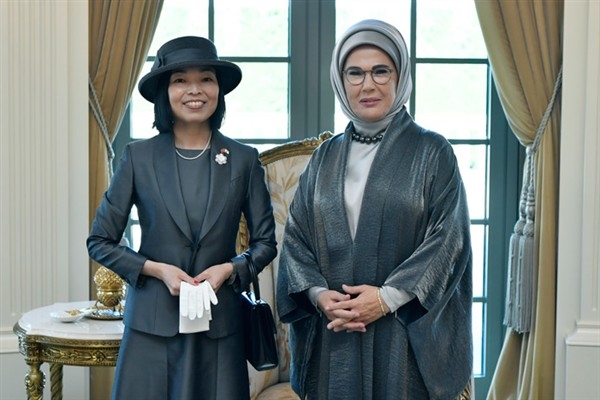Emine Erdoğan, Japonya Altes Prensesi Mikasa ile görüştü