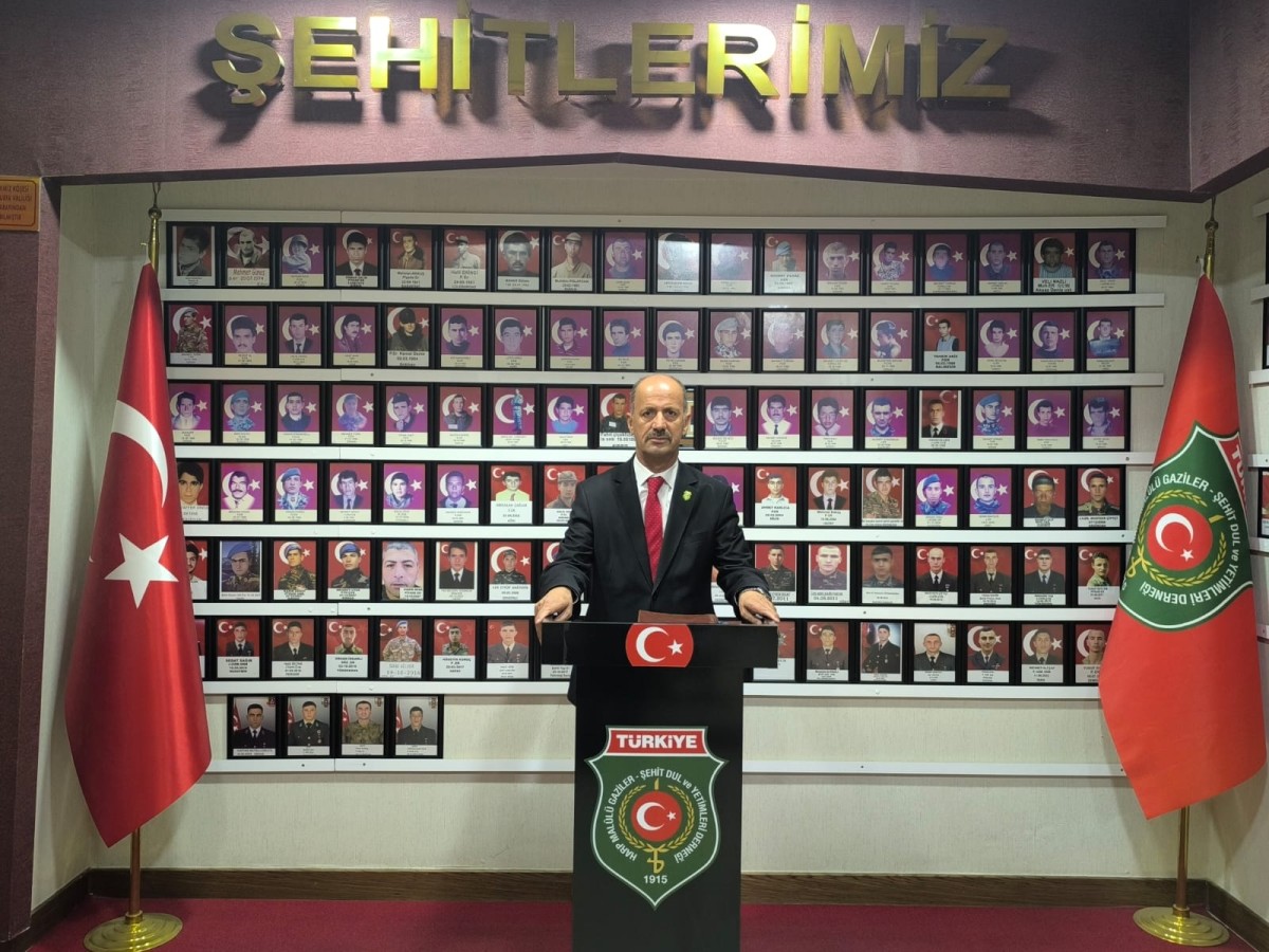 Şube Başkanı Yavuz'dan Gaziler Günü mesajı