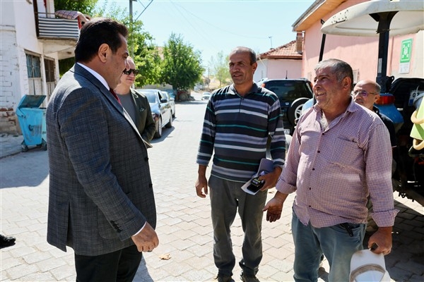 Başkan Ertemur, mahalle ziyaretlerini sürdürüyor