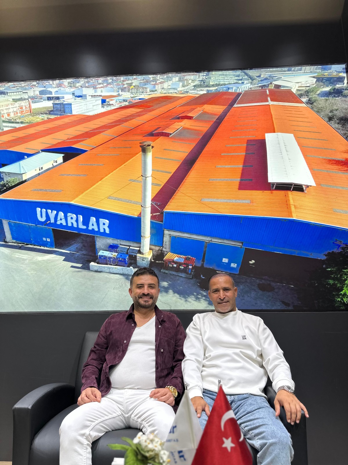 Murat Uygur’dan İş İnsanı Süleyman Lami Uyar’a Ziyaret