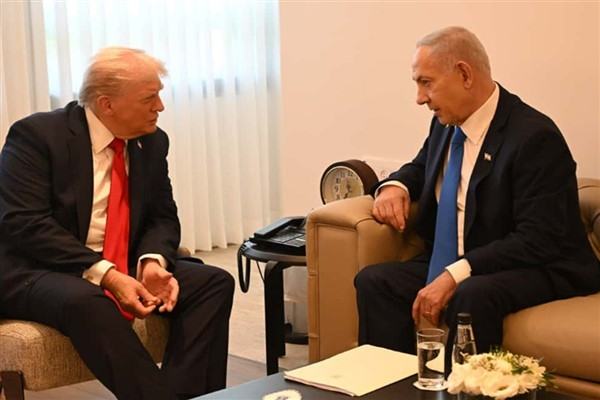 Netanyahu, ABD Başkanı Trump ile Knesset’te görüştü