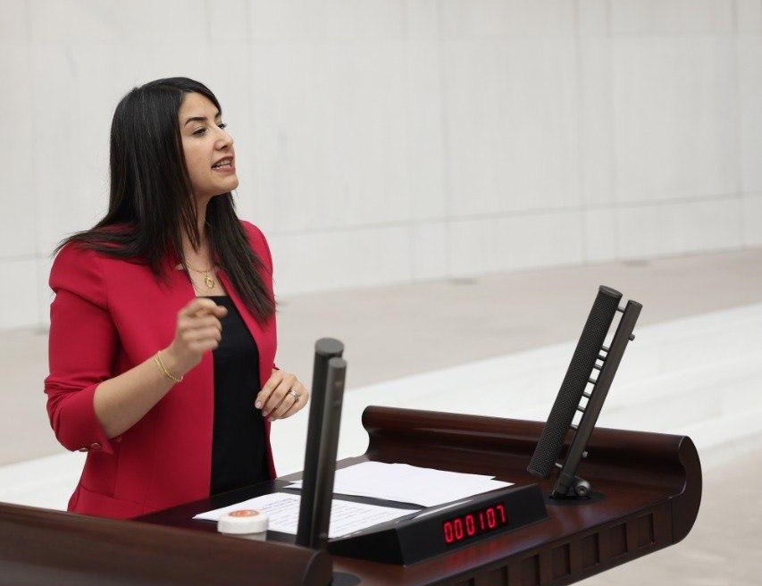 DEM Parti Urfa Milletvekili Dilan Kunt Ayan: “KHK’lıların sesi Meclis’te yükselmeye devam edecek”