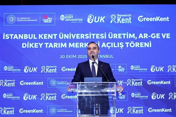 İstanbul Kent Üniversitesi Üretim, Ar-Ge ve Dikey Tarım Merkezi açıldı