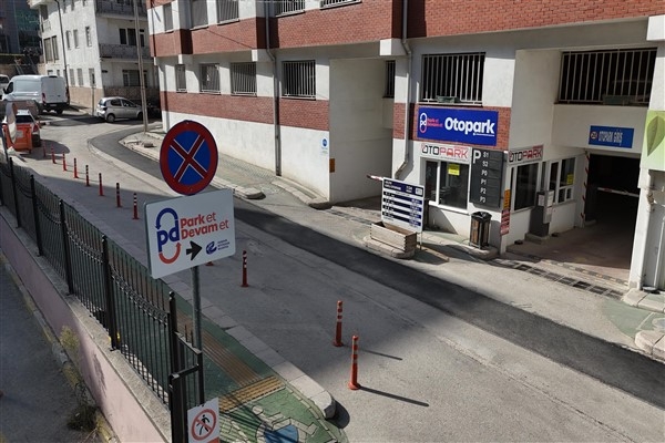 “Park Et Devam Et&Prime; uygulaması Adliye Otoparkı'nda hizmette