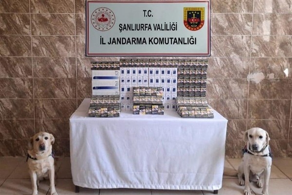 Şanlıurfa'da kaçakçılık operasyonu