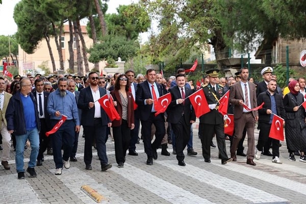 Gökçeada’da Cumhuriyet’in 102. yılı kutlandı