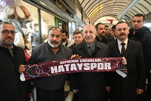 Zafer Partisi Genel Başkanı Özdağ, Hatay’da temaslarda bulundu
