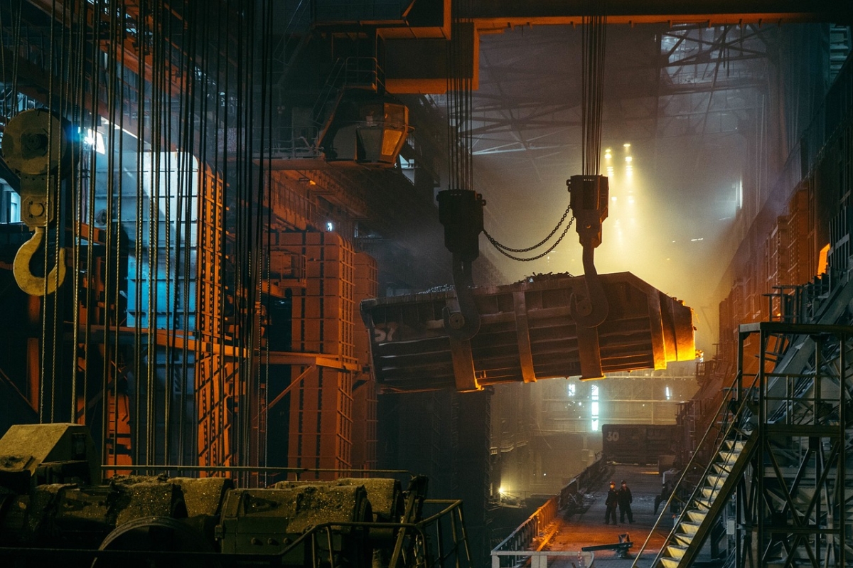 Koç Metalurji'nin Osmaniye tesisindeki bakım çalışmaları