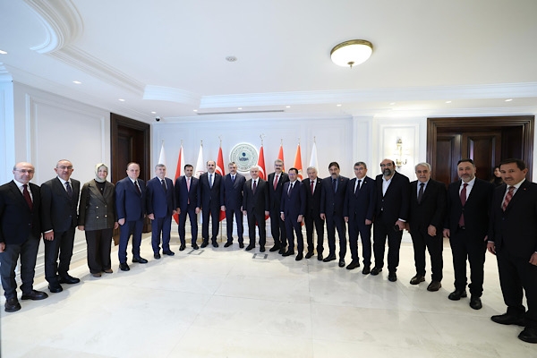 Konya protokolünden İçişleri Bakanı Çiftçi’ye ziyaret