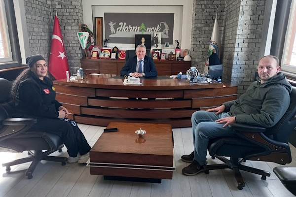 Börü Arama Kurtarma’dan Harmancık Belediyesi’ne ziyaret