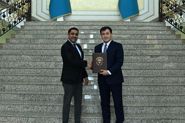 Kazakistan Dışişleri Bakan Yardımcısı Bakayev, Ghunaiman ile görüştü