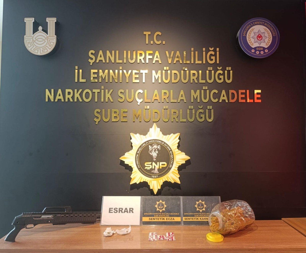 Şanlıurfa'da Uyuşturucu Operasyonu: 3 Şüpheli Yakalandı