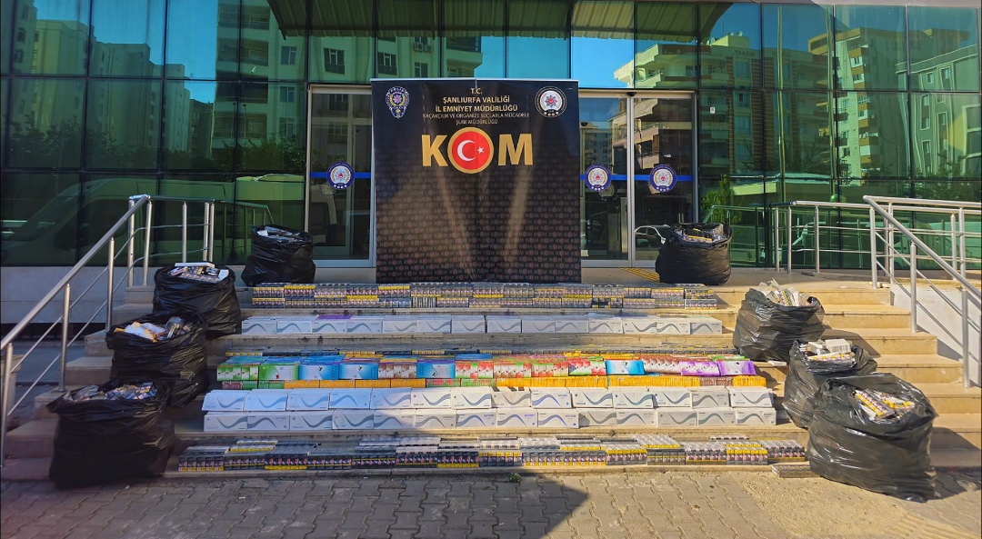 Şanlıurfa'da Kaçak Sigara Operasyonu: 1 Tutuklama