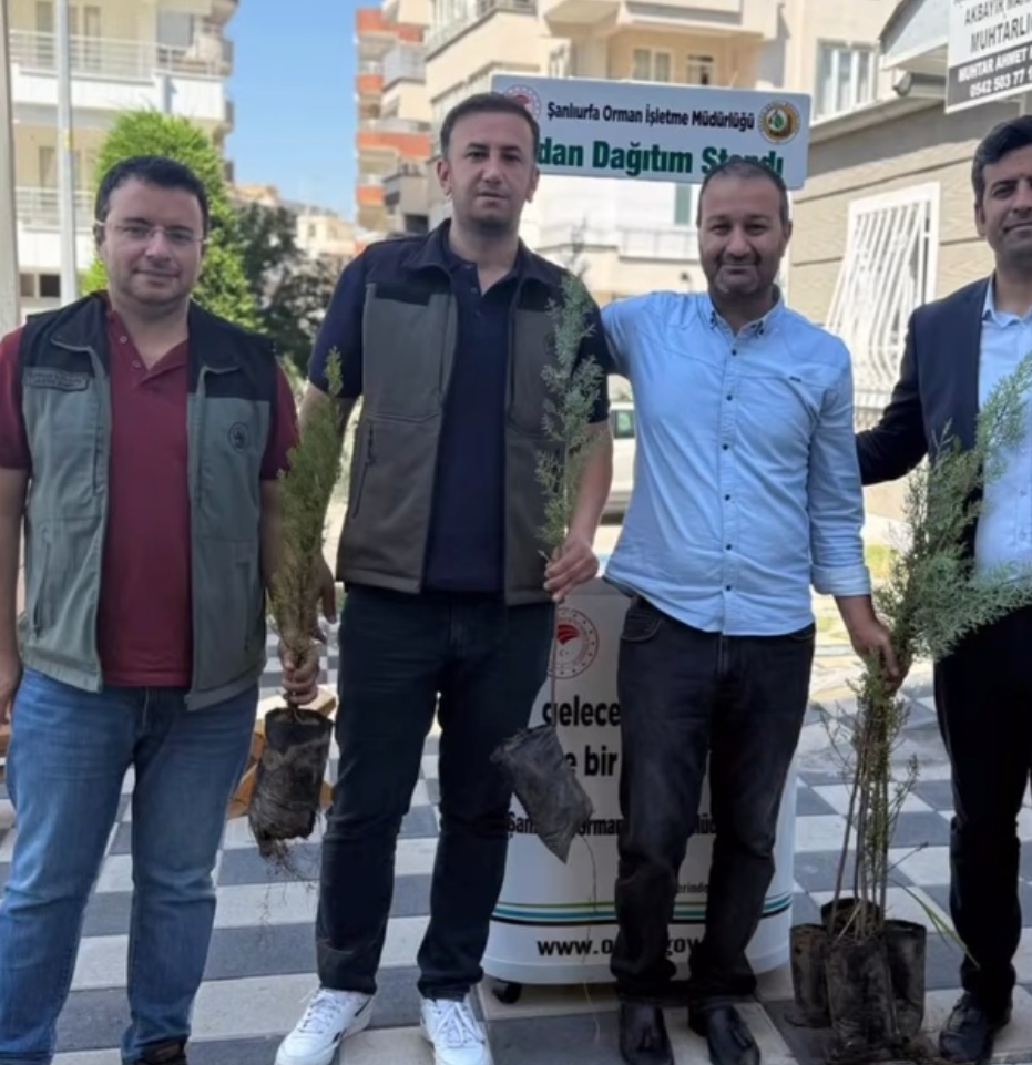 Karaköprü’de Yeşile Destek Atağı
