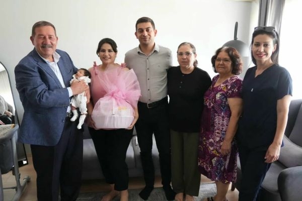 Milas’ta “Hoş Geldin Bebek” projesine Başkan Topuz’dan katılım