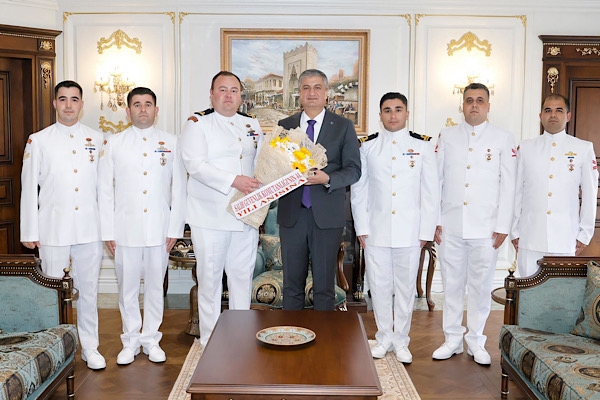 Karataş Sahil Güvenlik Karakol Komutanlığı'ndan Vali Yavuz'a ziyaret