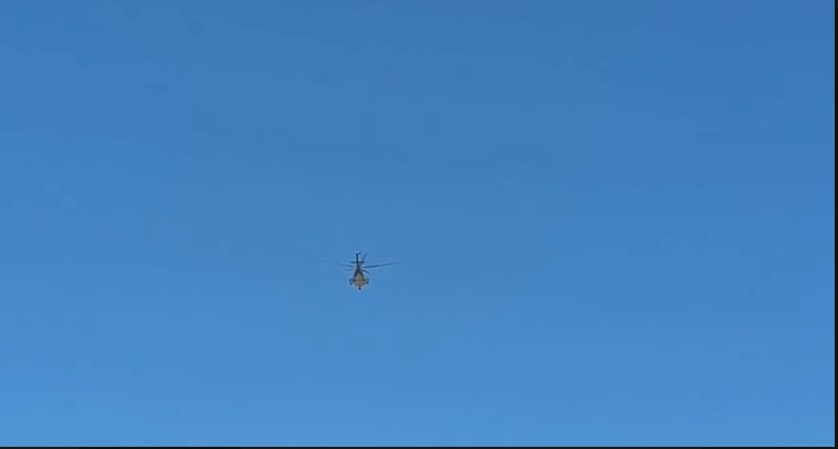 Şam Semalarında Yoğun Helikopter Trafiği