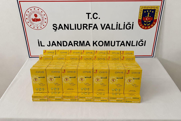 Şanlıurfa'da kaçakçılık ve uyuşturucu operasyonu