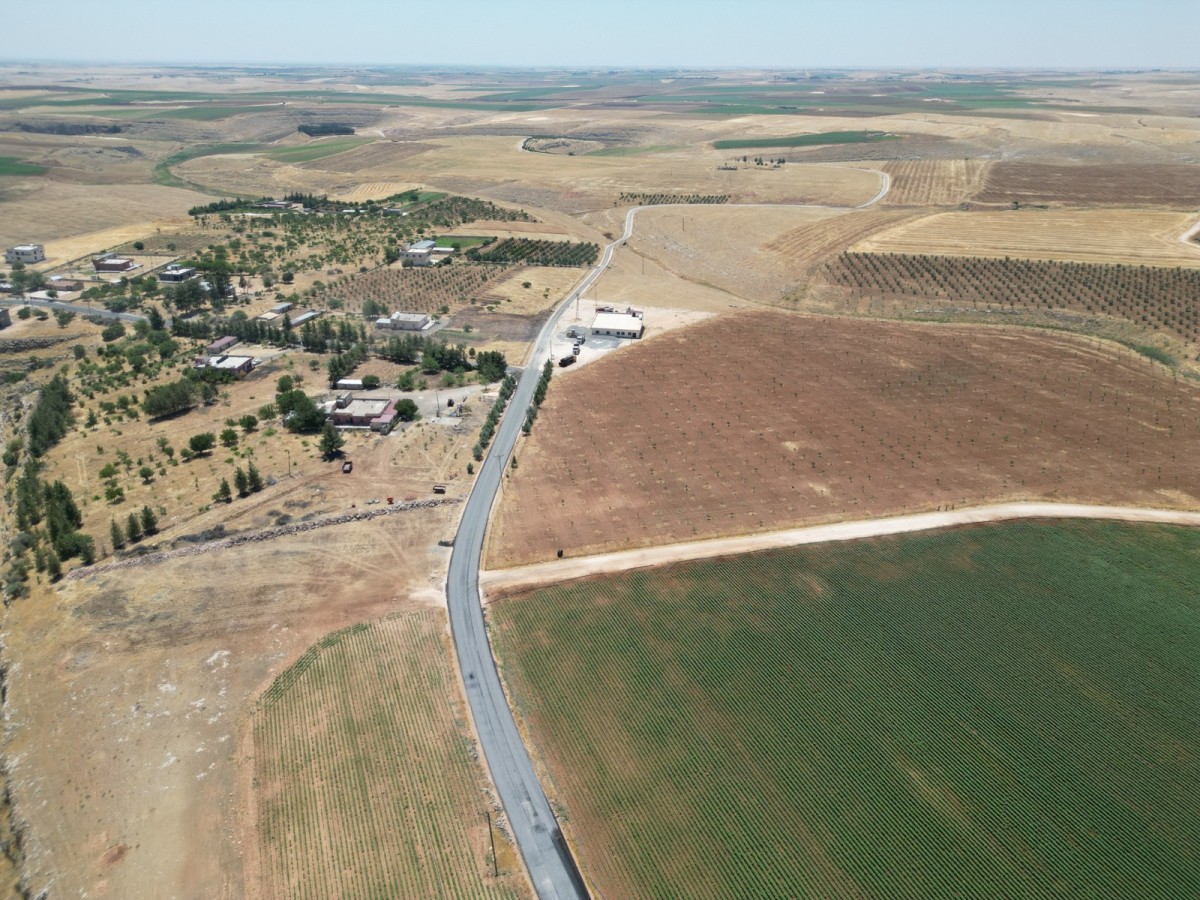 Viranşehir'de 9 Kilometrelik Grup Yolu Yenilendi