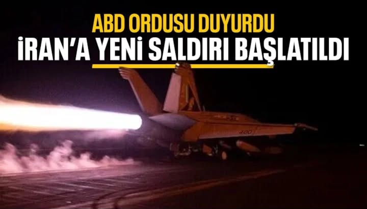 CENTCOM'dan İran'a Yeni Saldırı Dalgası