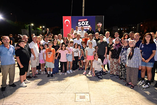 Kepez Kent Meydanı'nda &Prime;Söz Vatandaşta&Prime; halk buluşması