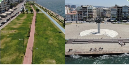 İzmir'de Kavurucu Sıcaklar Kordon'u Boşalttı