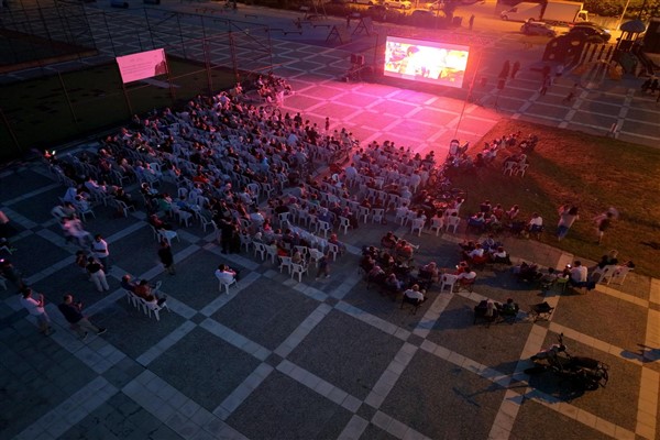 Çorlu'da Açık Hava Sinema Günleri devam ediyor