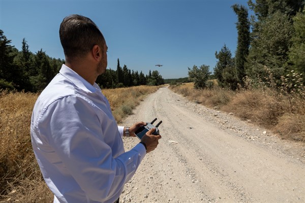 İzmir'de kaçak hafriyat dökümlerine dronlu denetim
