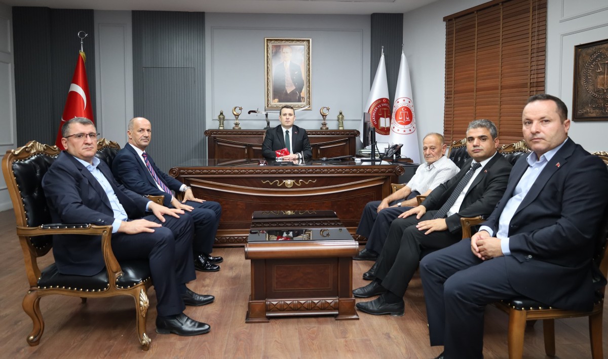 Şehit Gazi Derneğinden Başsavcı Çalış’a Hayırlı Olsun Ziyareti