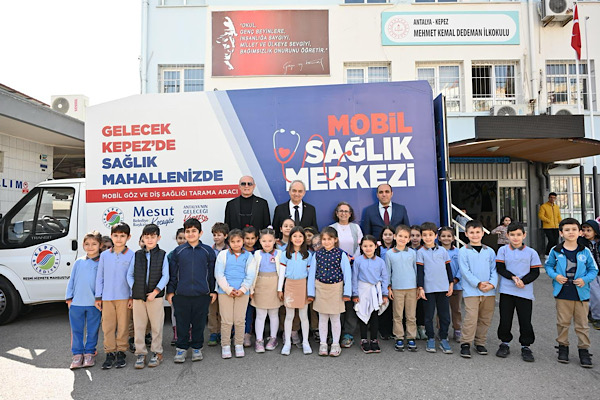  Kepez'de 35 bin 694 öğrenciye göz sağlığı taraması yapıldı