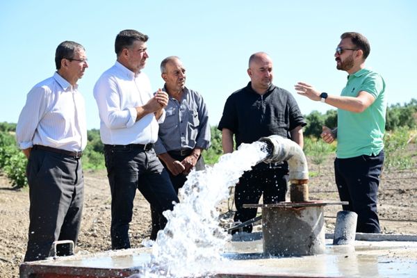 Manisa Büyükşehirden Saruhanlı’da tarımsal sulamaya sondaj desteği
