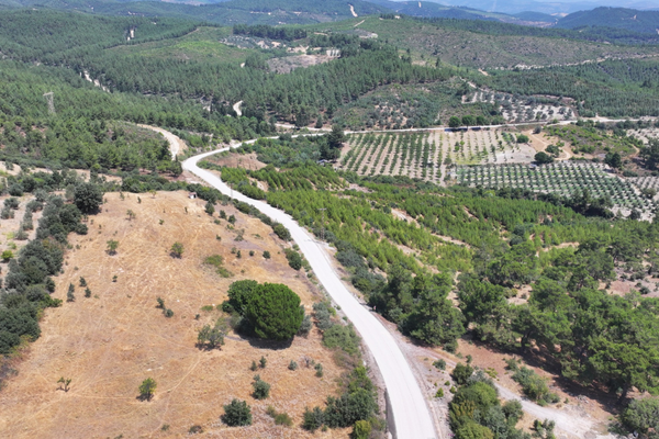 Yuntdağı’nda 10 kilometrelik yol yenileniyor