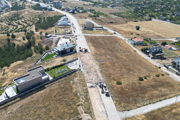 Çorum'da Gülkent 1. Cadde yenileniyor: Altyapı çalışmaları başladı
