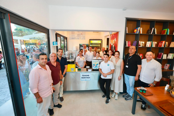 Bodrum Belediyesi'nin ilk emekli kafesi Pinaraltı hizmete açıldı