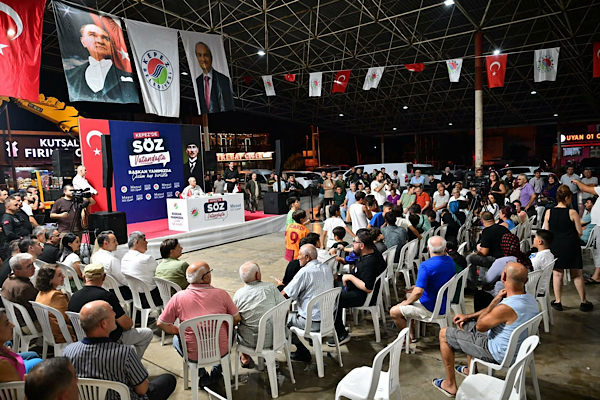 Kepez’de “Söz Vatandaşta” buluşması: Talepler yerinde dinlendi